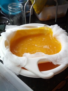 cheesecloth straining